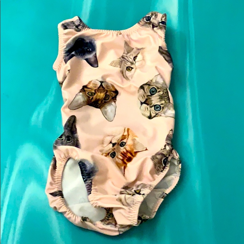 Foxy leotards cat gymnastics leo size 4/6